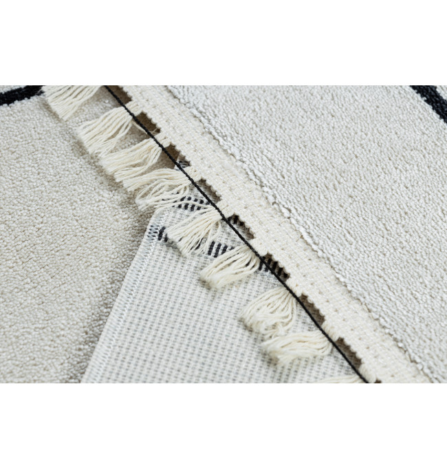 Koberec AMOUR 53091C geometrický / linie, krémový