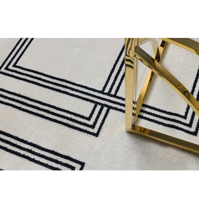Koberec AMOUR 53091C geometrický / linie, krémový