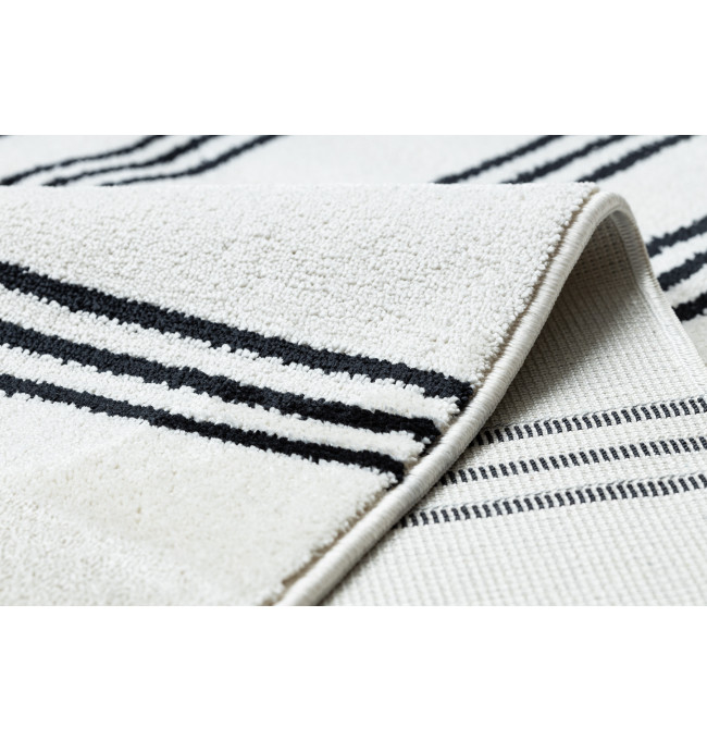 Koberec AMOUR 53091C geometrický / linie, krémový