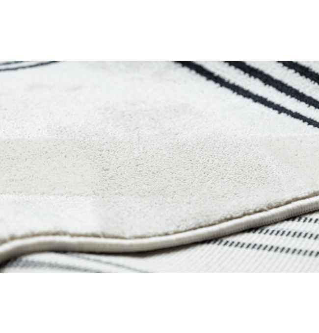 Koberec AMOUR 53091C geometrický / linie, krémový