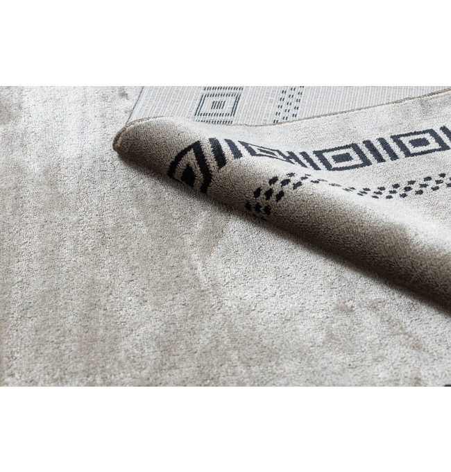 Koberec AMOUR 53098A rám / řecký, béžový / černý