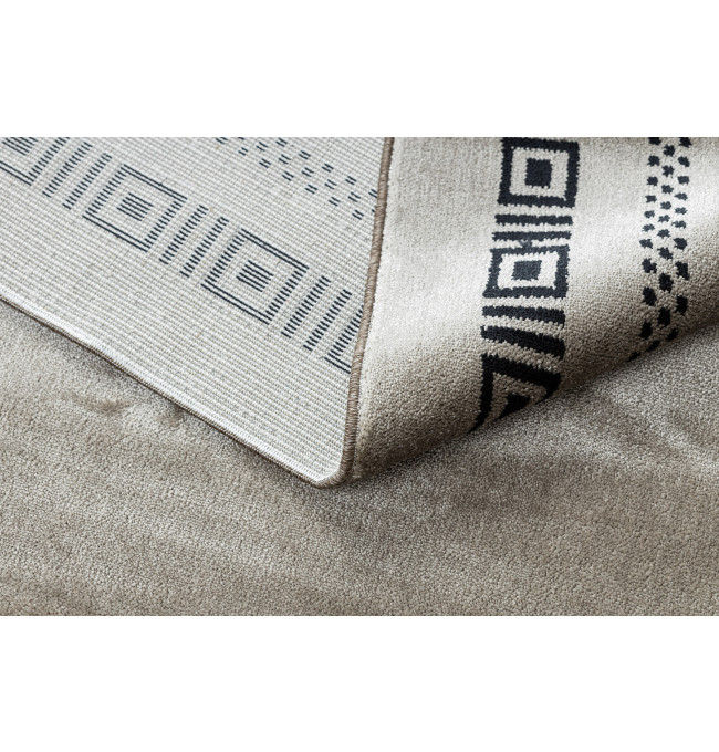 Koberec AMOUR 53098A rám / řecký, béžový / černý