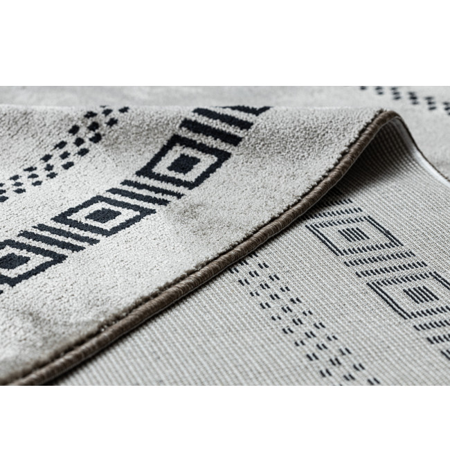 Koberec AMOUR 53098A rám / řecký, béžový / černý