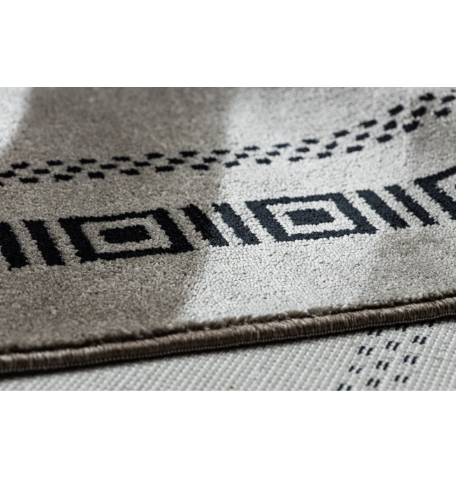 Koberec AMOUR 53098A rám / řecký, béžový / černý