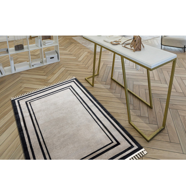 Koberec AMOUR 53104A rám, béžový