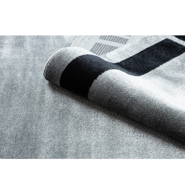 Koberec AMOUR 53113D rám, šedý