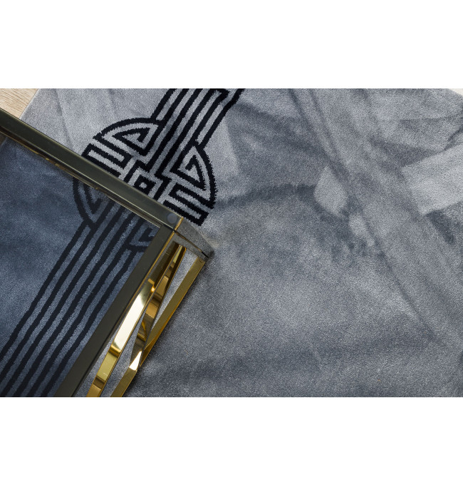 Koberec AMOUR 53116D geometrický / linie, šedý