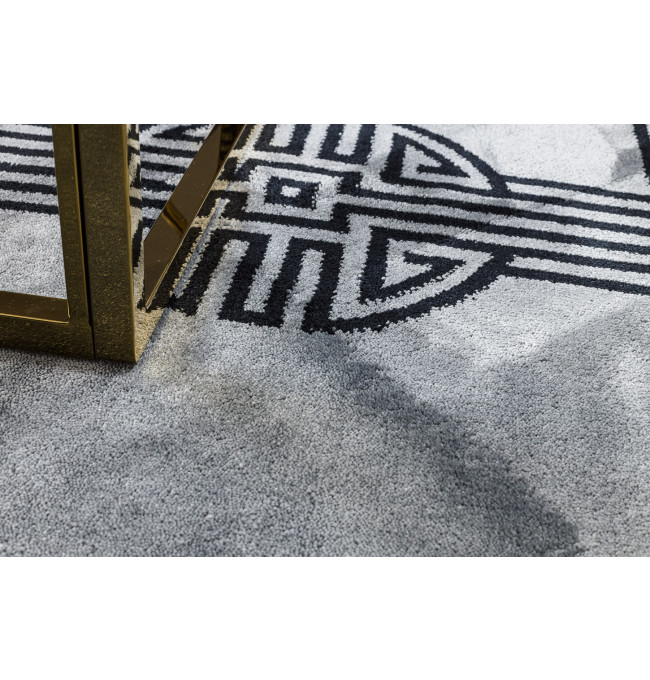 Koberec AMOUR 53116D geometrický / linie, šedý