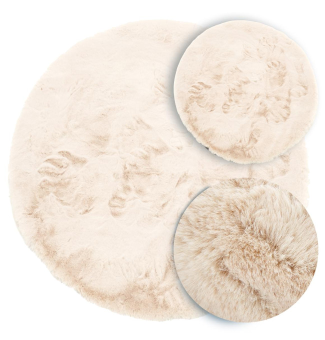 Koberec Angelo béžový kruh