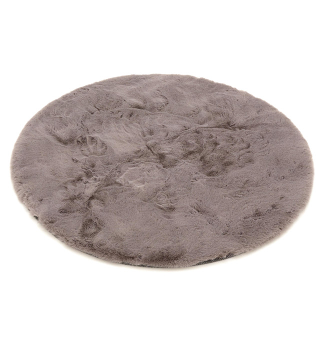 Koberec Angelo tmavě šedý kruh