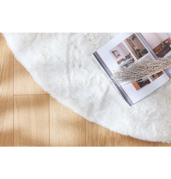 Koberec Angelo bílý kruh