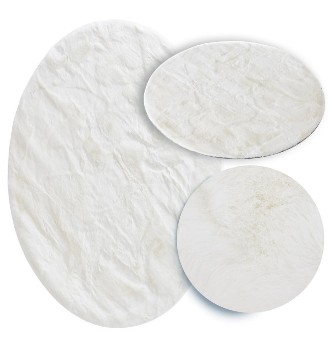 Koberec Angelo bílý kruh