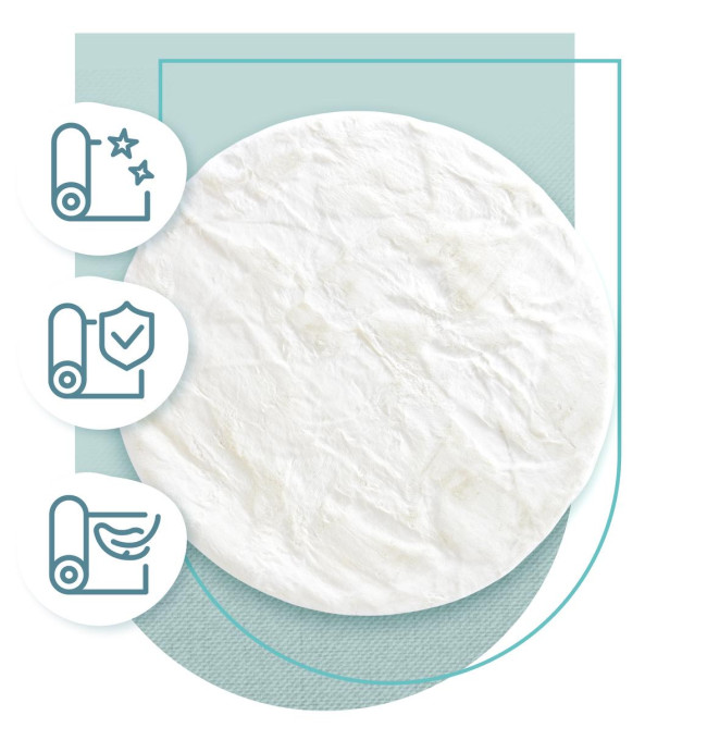 Koberec Angelo bílý kruh