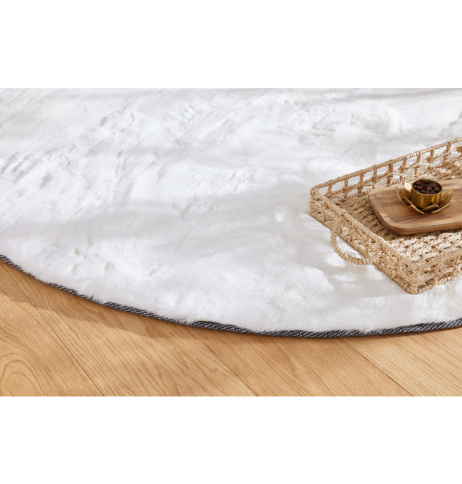 Koberec Angelo bílý kruh