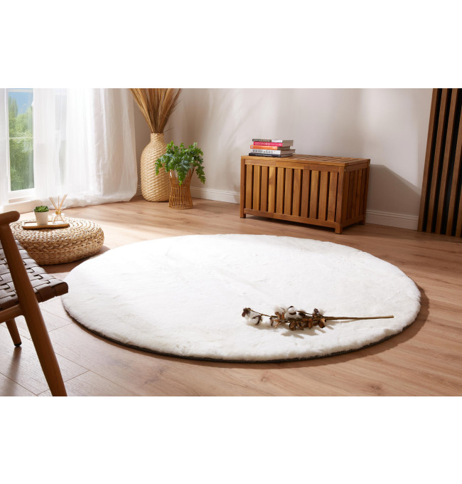 Koberec Angelo bílý kruh