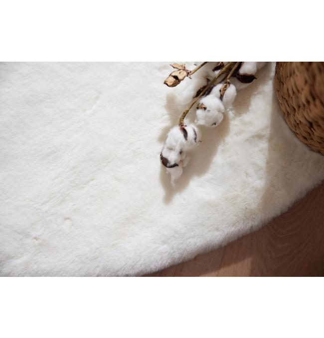 Koberec Angelo bílý kruh