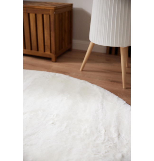 Koberec Angelo bílý kruh