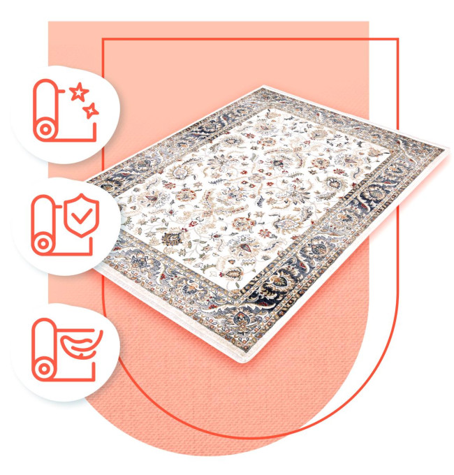 Koberec Basque Lezo Marfil