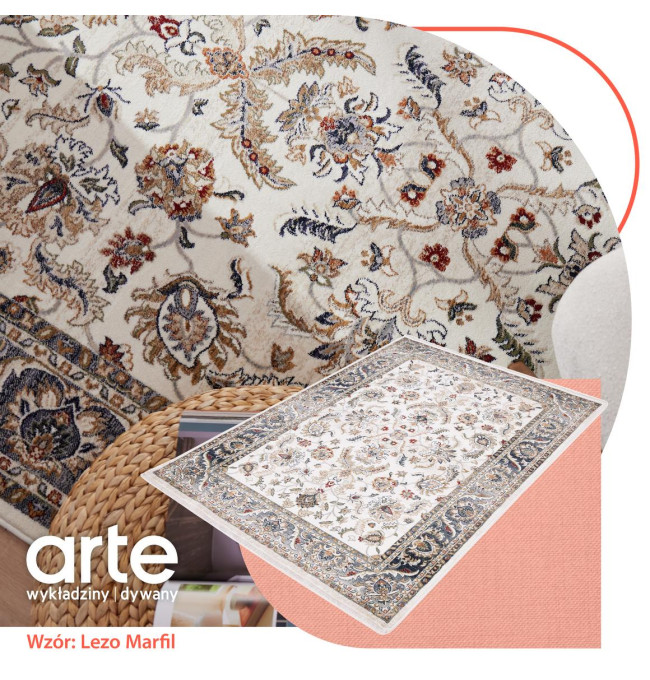 Koberec Basque Lezo Marfil