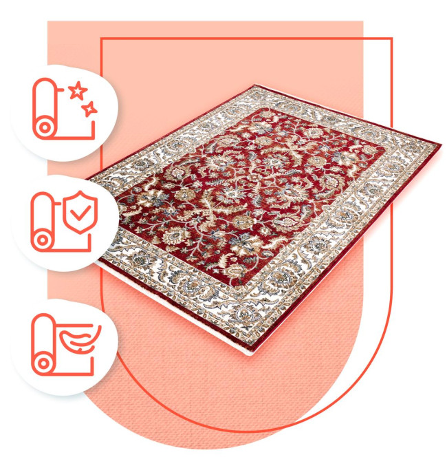 Koberec Basque Lezo Rojo