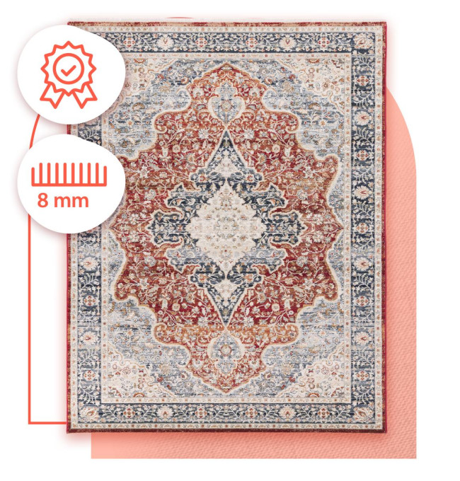 Koberec Basque Onati Rojo