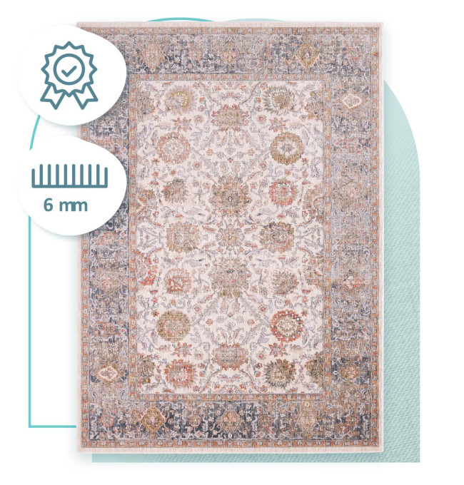 Koberec Bazylea Cerulean