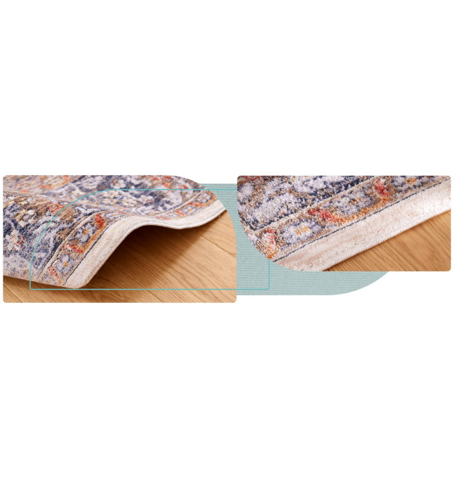 Koberec Bazylea Cerulean