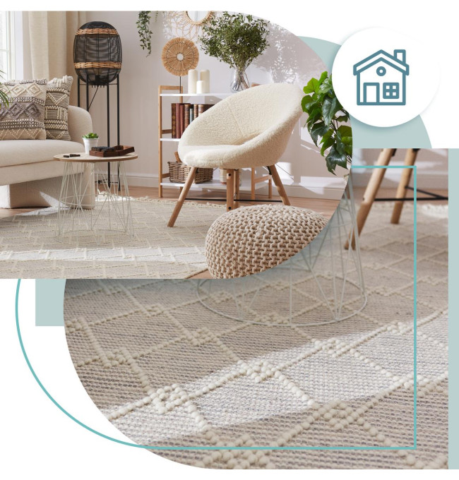 Koberec Arte Cicero Ivory Aqua