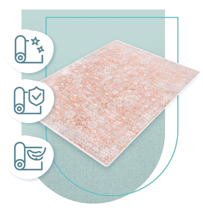 Koberec Eternity Spinel červený