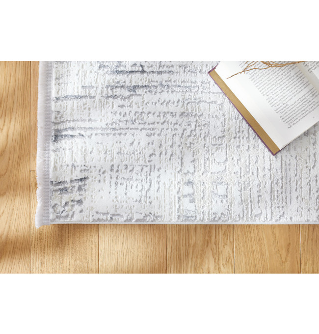 Koberec Luna Abrasion šedý