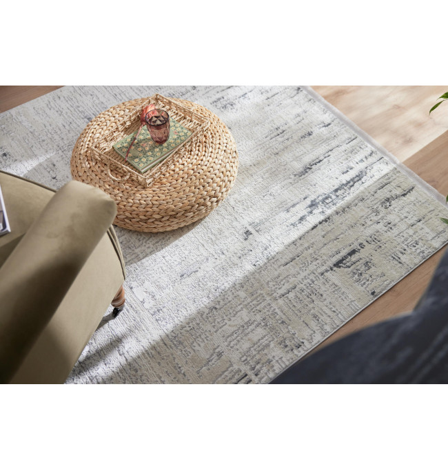 Koberec Luna Abrasion šedý