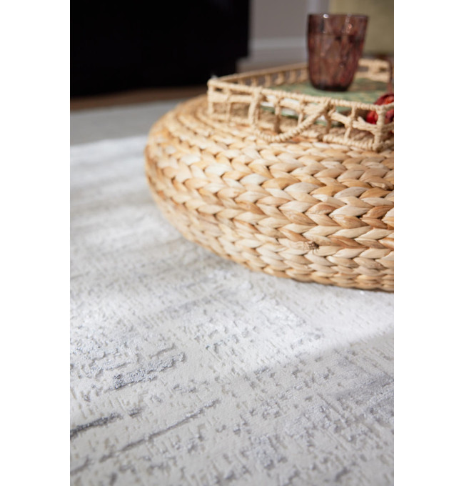 Koberec Luna Abrasion šedý