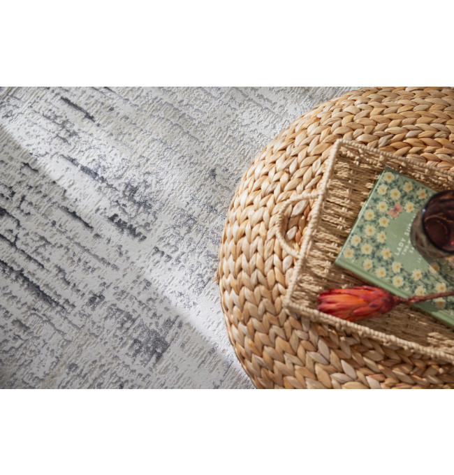 Koberec Luna Abrasion šedý