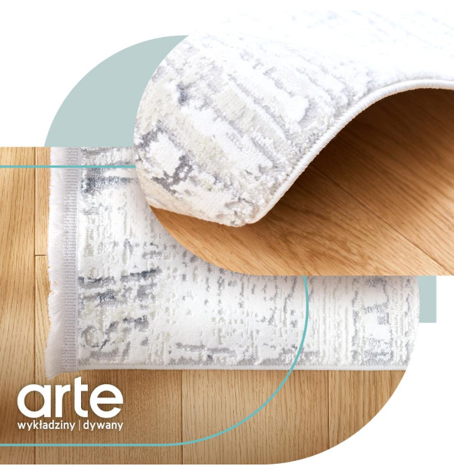 Koberec Luna Abrasion šedý