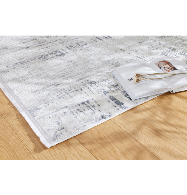 Koberec Luna Abrasion šedý