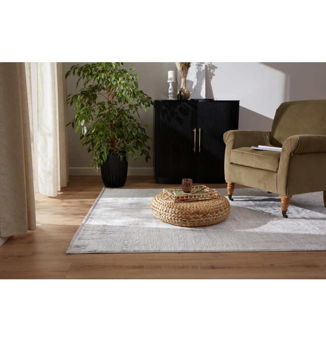 Koberec Luna Abrasion šedý