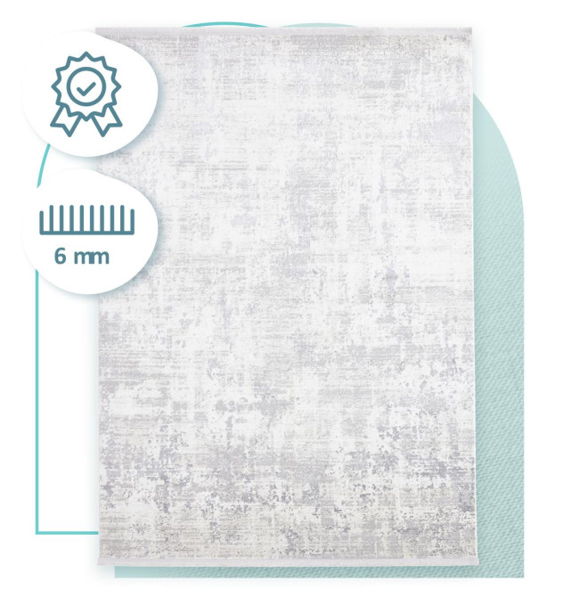 Koberec Luna Ash šedý