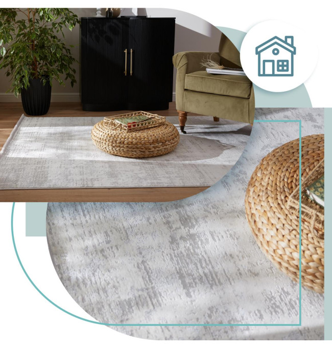 Koberec Luna Ash šedý