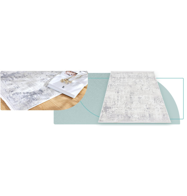 Koberec Luna Ash šedý