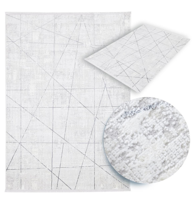 Koberec Luna Net šedý