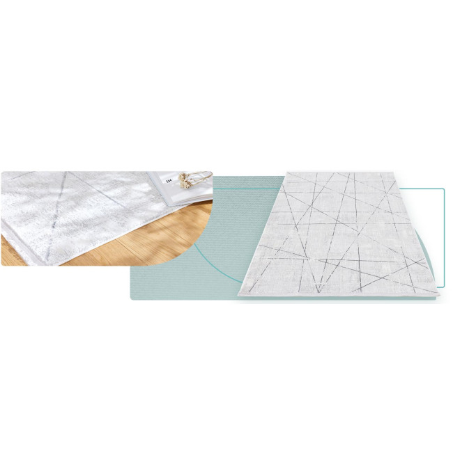 Koberec Luna Net šedý