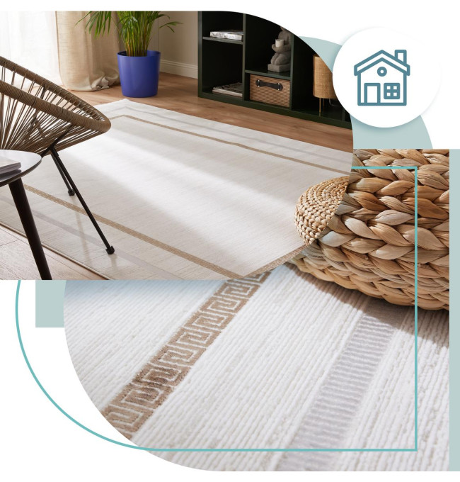 Koberec Luna Quadro Cream