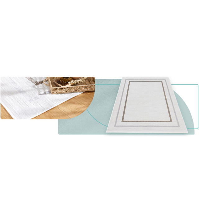 Koberec Luna Quadro Cream