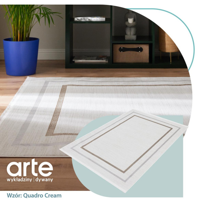 Koberec Luna Quadro Cream