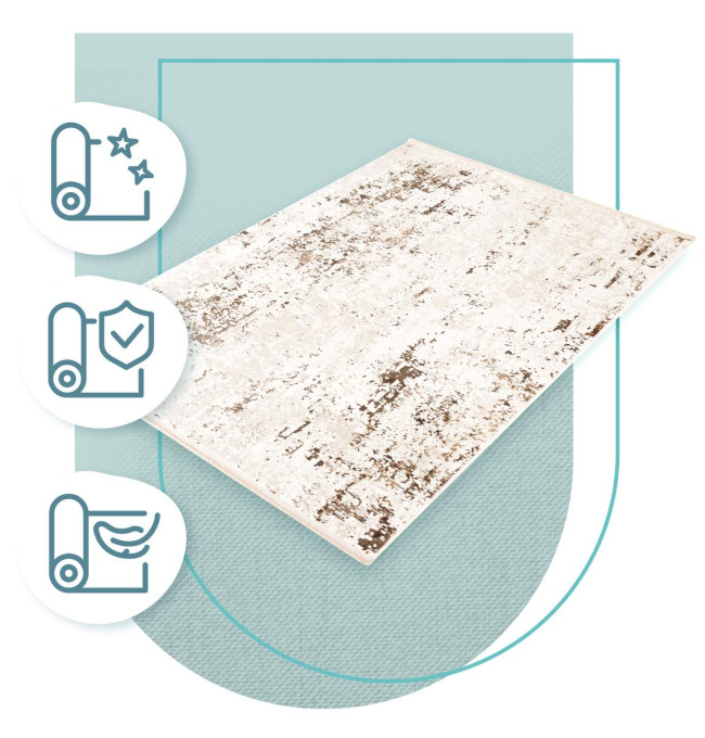 Koberec Luna Tolm Beige