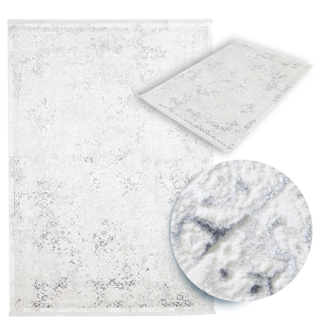 Koberec Luna Vintage šedý