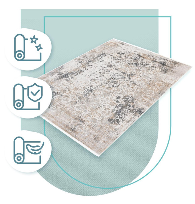 Koberec Arte Magic Flott šedý