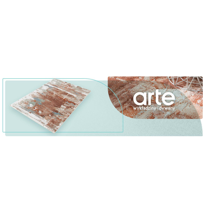 Koberec Oro Telha Rust