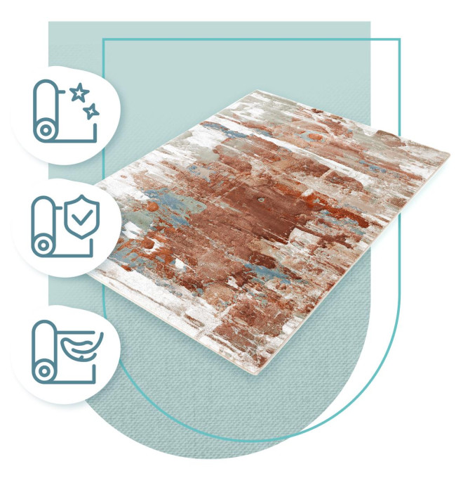 Koberec Oro Telha Rust