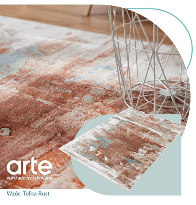 Koberec Oro Telha Rust